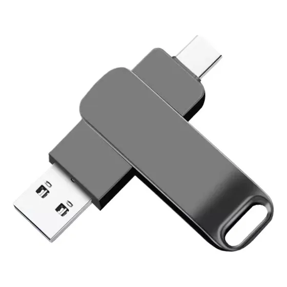 Nuevo Memory Stick Usb 2 Em 1 À Prova D'água De 1 Tb C