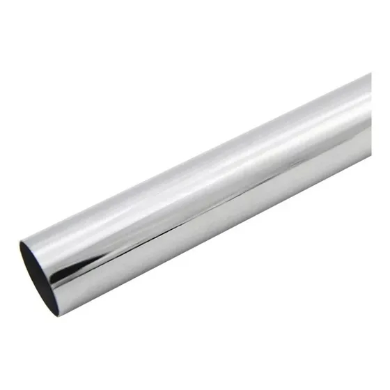 Tubo Redondo Para Closet De Acero Cromado Marca Bari