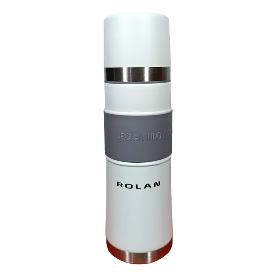 Mate Listo Autocebante Acero Inox 750ml Rolan Elegante Color Blanco