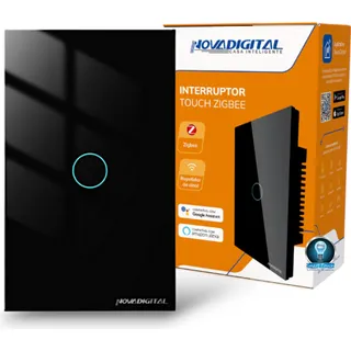 Interruptor Zigbee Inteligente 1 BotĂŁo Touch Smartlife Alexa Interruptor Zigbee Inteligente 1 BotĂŁo Touch Smartlife Alexa
