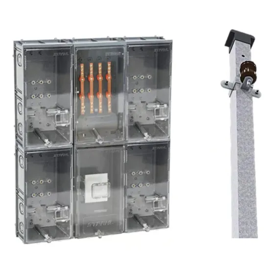 Kit Poste Padrão Edp + Caixa De Luz Para 4 Medidores 25mm