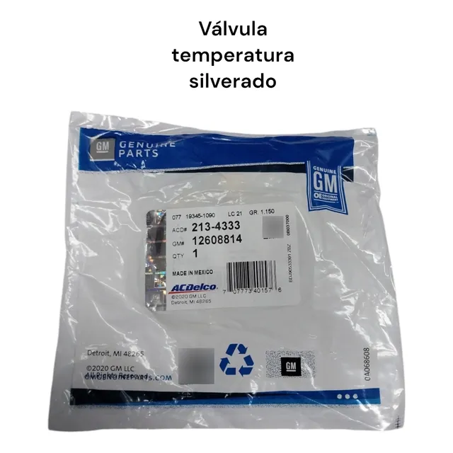 Valvula De Temperatura Silverado  Delphi Gm