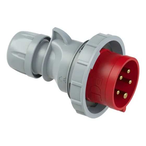 Clavija Industrial Pce Cee 0252-6tt, 32a 5p 6h Ip67 Tt Shark