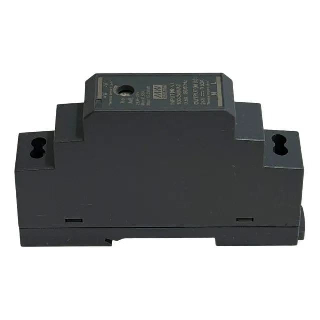 Fuente De Poder 24vdc /0.63 Amp  Hdr-15-24     - Mean Well -