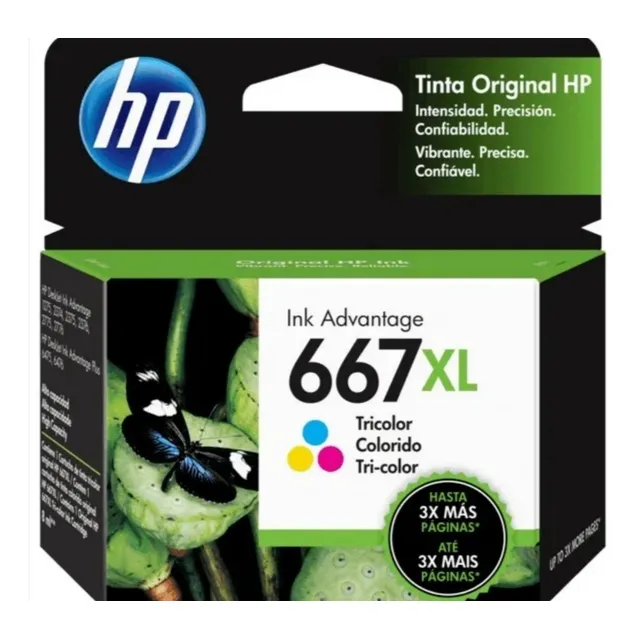 Hp 667xl Tri-color