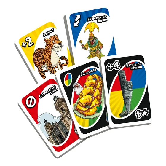 Juego De Mesa Mattel Uno Perú