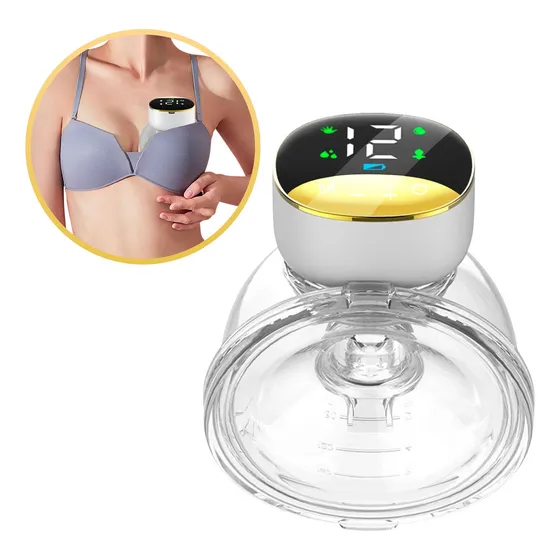 Extractor De Leche Inalámbrico Portátil Manos Libres Rosado