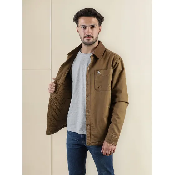 Campera Gabardina Raidistas Tostada
