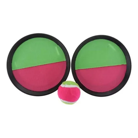 Raquete De Diversão Século Velcro 19cm Kit Infantil Com Bola