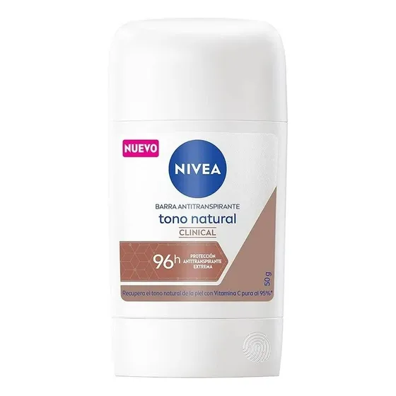 Desodorante mujer Nivea barra clinical 50mlx2