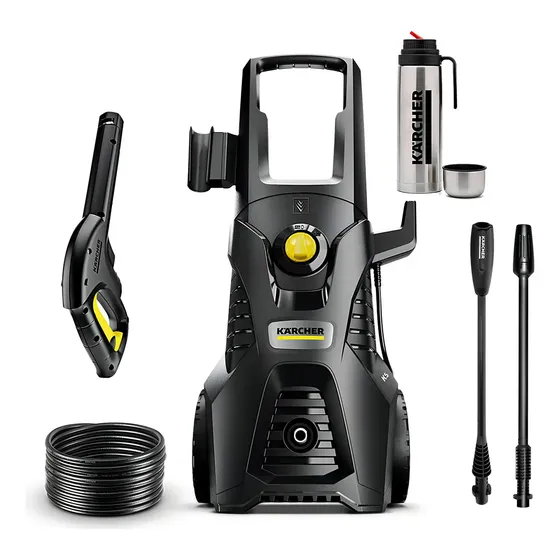 Hidrolavadoras Karcher K5 Black Pro 2100psi 145bar Induccion Color Negro Frecuencia 50 Hz | Cuotas sin interés
