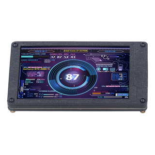 Monitor De Datos De Cpu Para Pc, Mini Pantalla Usb, Brillo A Monitor De Datos De Cpu Para Pc, Mini Pantalla Usb, Brillo A