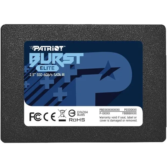 Disco Sólido 480gb Ssd Patriot Burst Elite 2.5