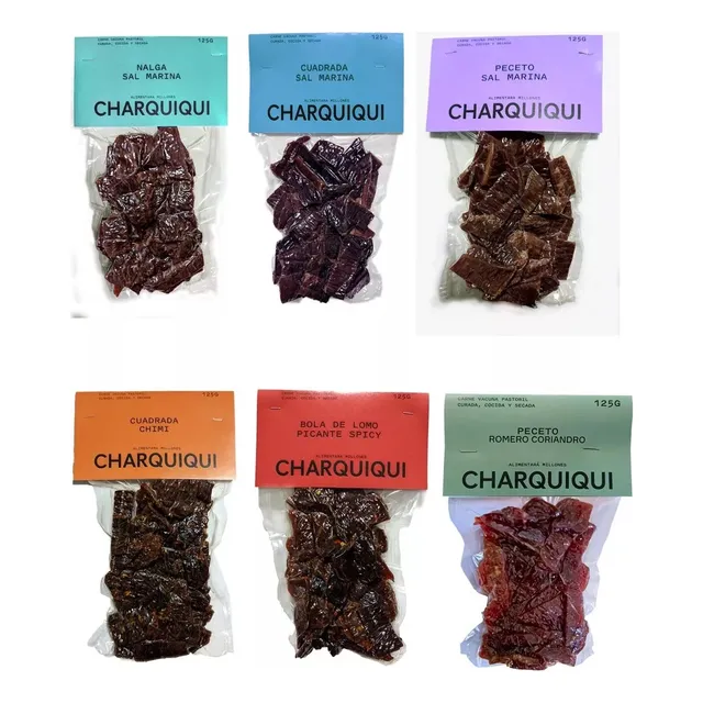 Degustación Total Charquiqui Los Prados 125 Grs (jerky)