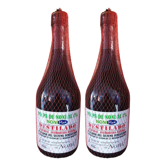 2 Botellas De Noni Sin Pulpa 1500 Ml - L - L a $28