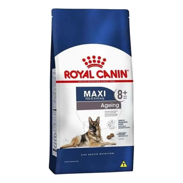 Alimento Royal Canin Size Health Nutrition Maxi Ageing 8+ para perro senior de raza grande sabor mix de 15 kg
