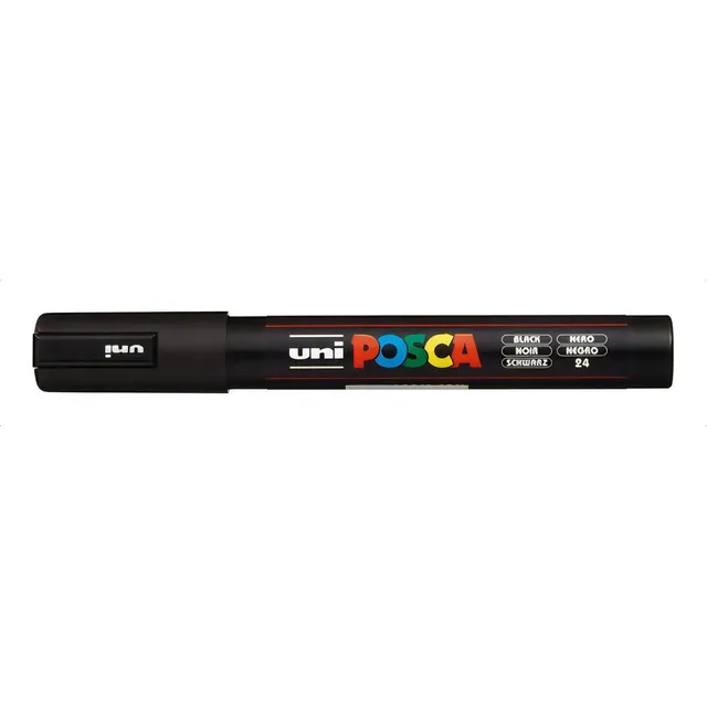 Uni-posca 15621 Marcador Fibra Pc-5m Negro