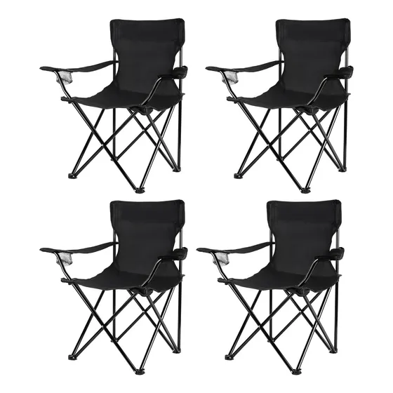 4 Silla Plegabl Portatil Camping Bolsa Transporte Para Niño