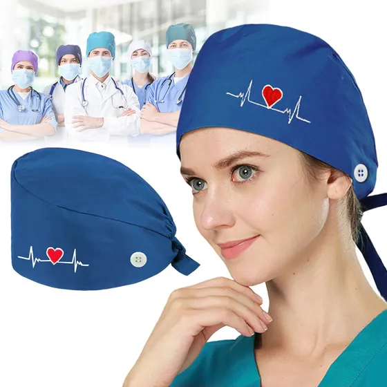 Cofia Clinica Gorro Quirurgico 95% Algodon 5%lycra/uniformes