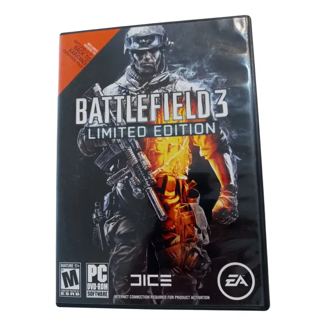 Battlefield 3 Limited Edition Video Juego Pc Dvd-rom