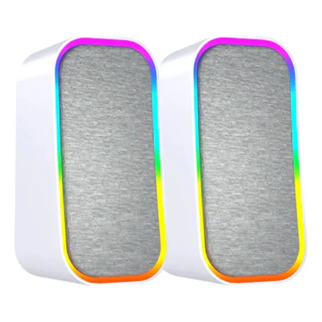 Parlante Fantech Modo Inalambrico Y Cable Pc Luz Rgb Gamer