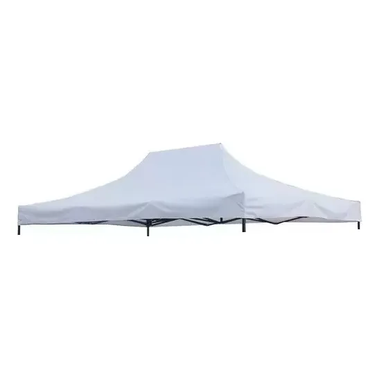 Lona 3x6 Mt Impermeable Para Toldo Oxford 600 Con Filtro Uv Blanco