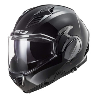 Casco Modular Ls2 Valiant Ii Gloss Blackout Small Casco Modular Ls2 Valiant Ii Gloss Blackout Small