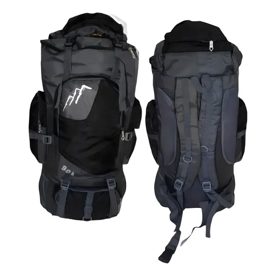 Mochila 90 Litros Mochilas De Camping Outlet Mochila Camping Color Negro