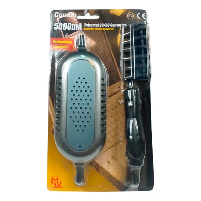 Cargador Notebook Universal 12v Con Cable Para Auto
