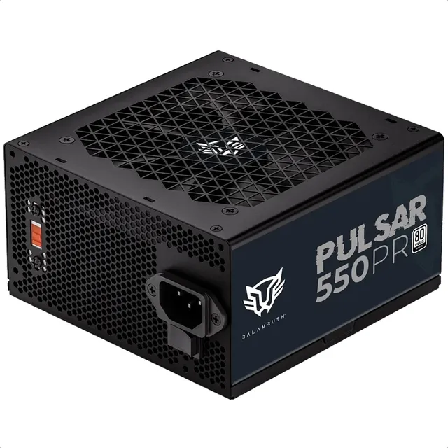 Fuente De Poder Balam Rush Pulsar 550pr 550w 80 Plus White