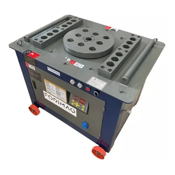 Dobladora De Varilla Electrica Angulo Cnc  Hasta 1 1/4   