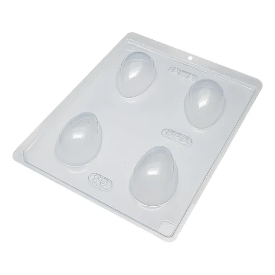 2 Moldes Para Chocolate 3 Partes Bwb Cod 846 Huevo Liso