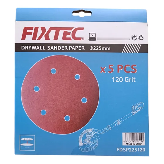 Lija Con Velcro 225mm Fixtec