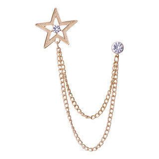 Traje De Hombre Collar Estrella Broche Solapa Pin Accesorios Traje De Hombre Collar Estrella Broche Solapa Pin Accesorios