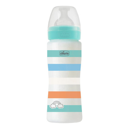 Mamadera Chicco Wellbeing Anticolicos 330ml 4m+ Color Verde Wellbeing Colors Mamadera Chicco Wellbeing Anticolicos 330ml 4m+ Color Verde Wellbeing Colors