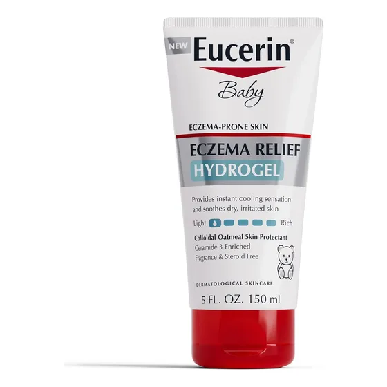 Hidrogel Eucerin Baby Para Aliviar El Eccema Seco, Con Picaz