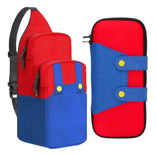 Estuche Para Nintendo Switch Lite Oled + Mochila + P/juegos