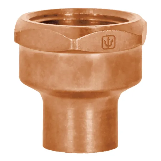 Conector Cobre Rosca Interior Red. 1/2'' - 3/4'' Foset 48880