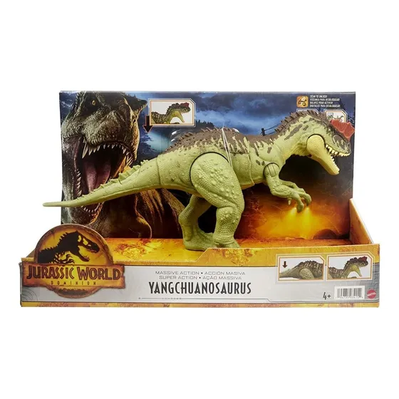 Dinosaurio Jurassic World Total Control Movimiento Mattel