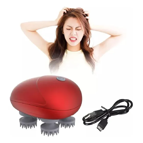 Masajeador Multiuso Recargable Cabeza Cervical Cuello Pierna