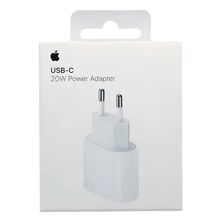 Cargador Carga Rápida 20w Para Apple Iphone Enchufe Original Blanco