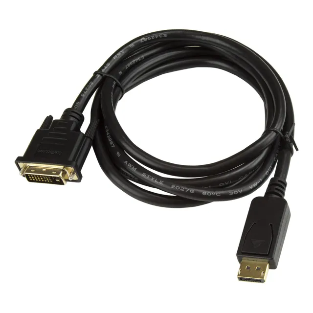 Cable Display Port Macho A Dvi 24 + 1 Macho Galga Network