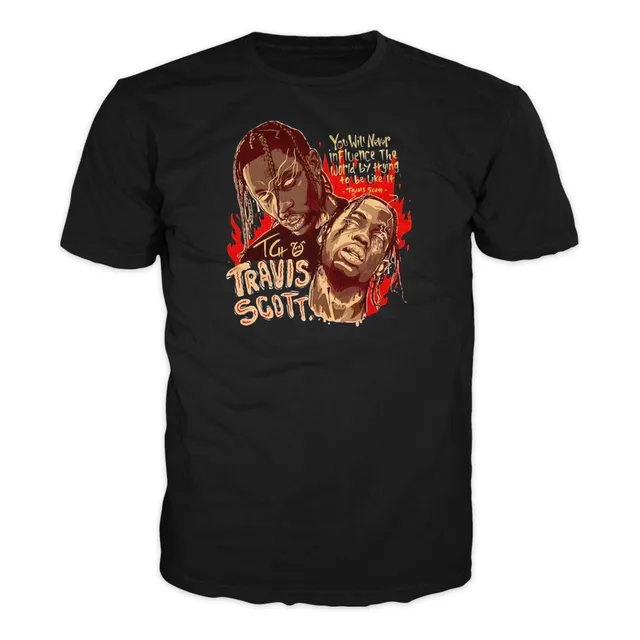 Camiseta Travis Scott Rap Hip Hop Adultos Niños