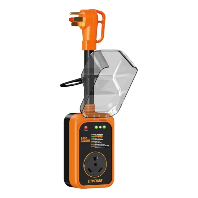 Adaptador Rv 50amp A 30amp  Protector De Picos Casa Rodante