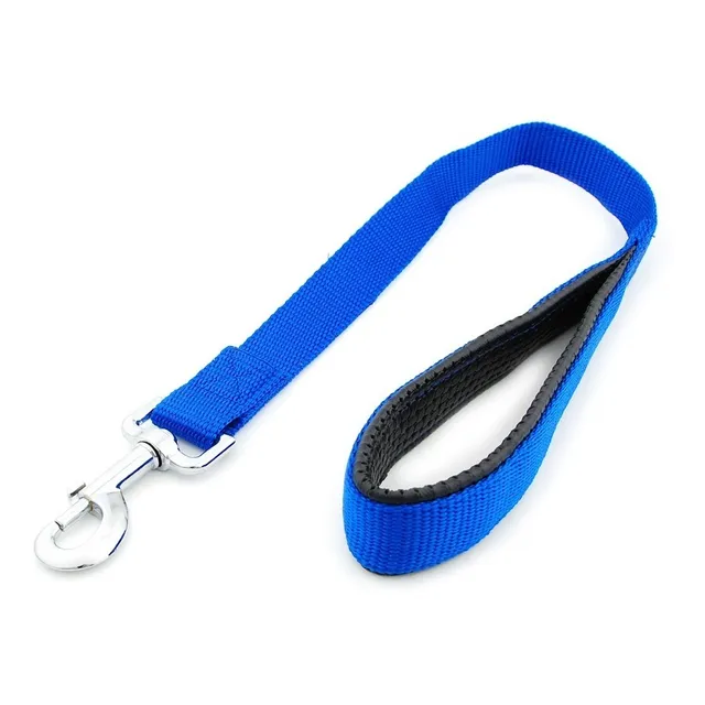 Correa Cinta Nylon Mascotas 1.20m Mango Acolchonado Delsur