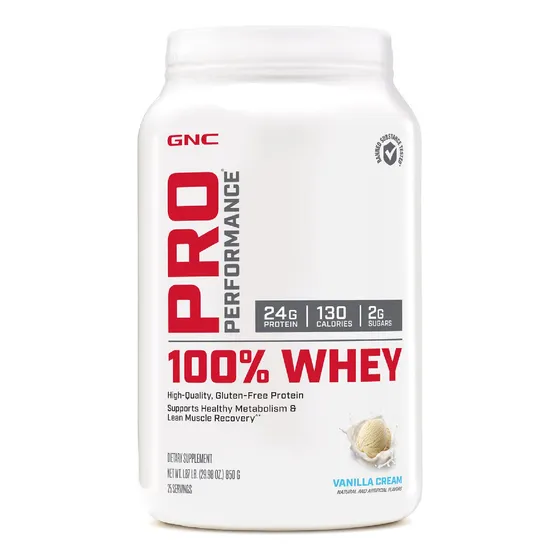 Suplemento Gnc Pro Performance Proteínas 100% Whey De 840g -