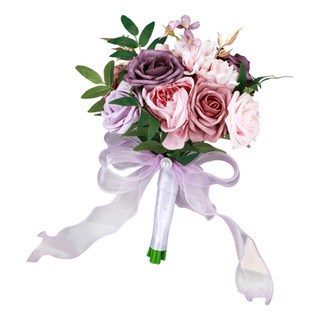 Flores Artificiales Compatible Con Dama De Honor Nupcial Con Flores Artificiales Compatible Con Dama De Honor Nupcial Con