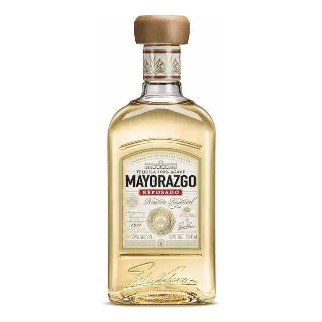 Caja De 12 Tequila Mayorazgo Reposado 750 Ml