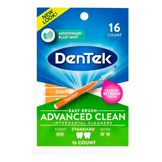 Dentek Advanced Clean Cepillos Interdentales 16u Standard
