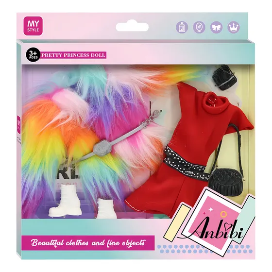 Ropa Tapado Multicolor Para Muñecas